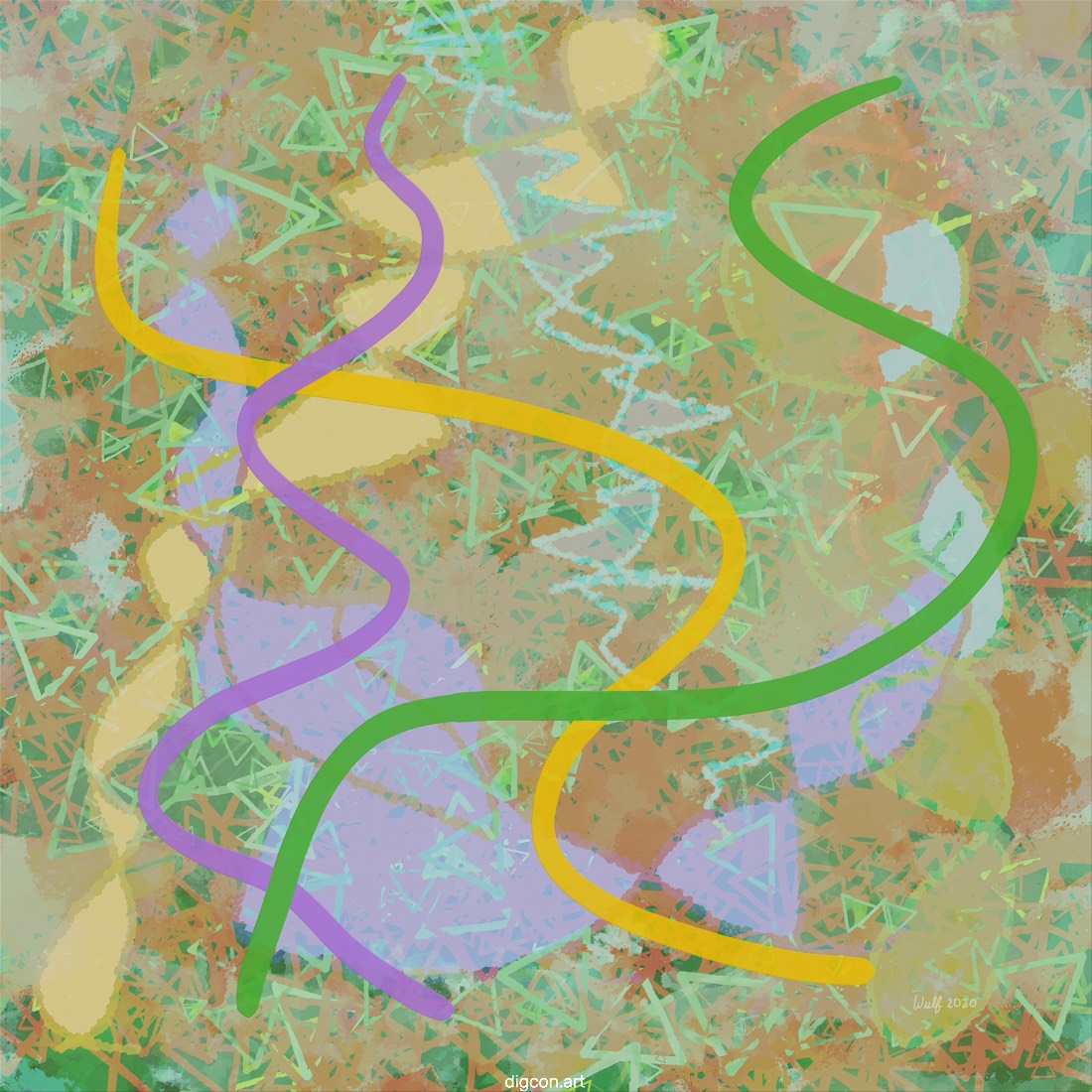 Artwork named: Lines In Plain