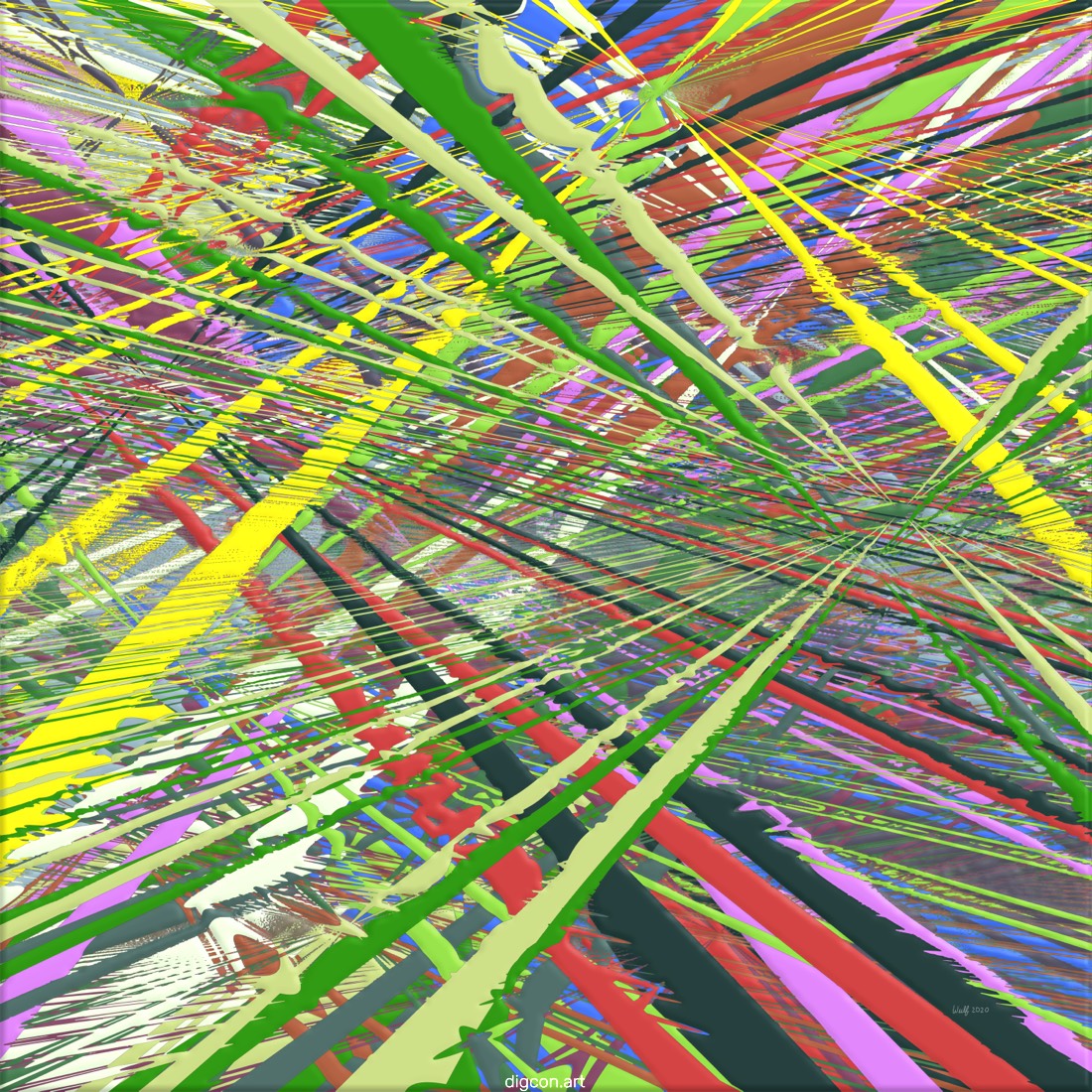 Artwork named: Lines Of Communication