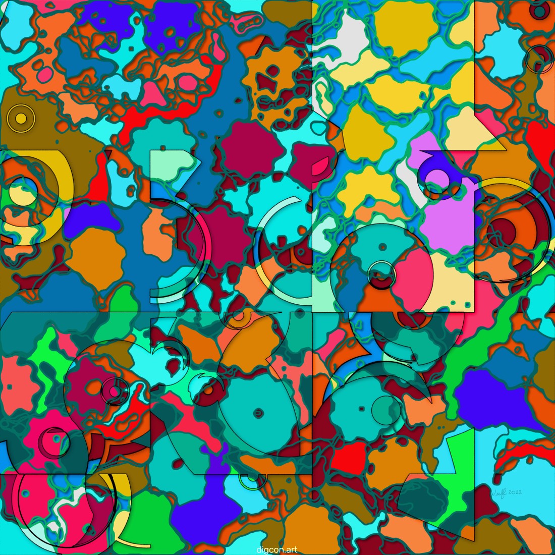 Artwork named: Lost In The Matrix