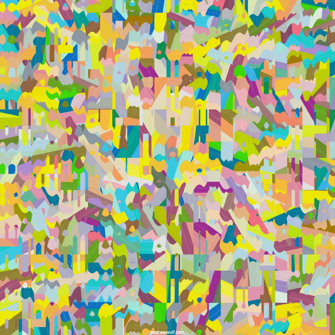 Artwork named: Melange Of Color