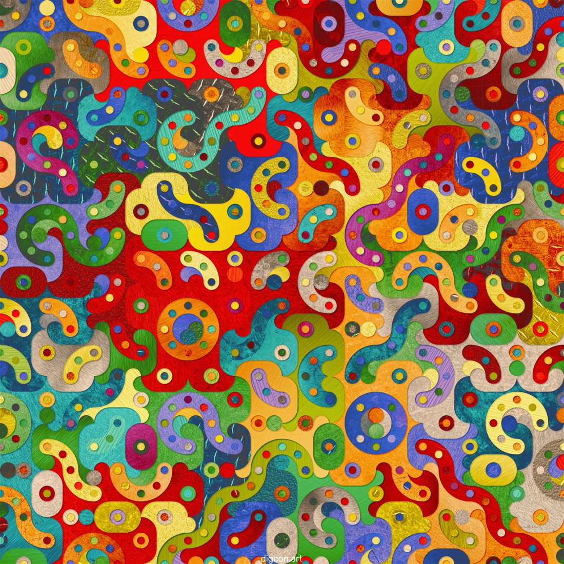 Artwork named: Metallic Madness