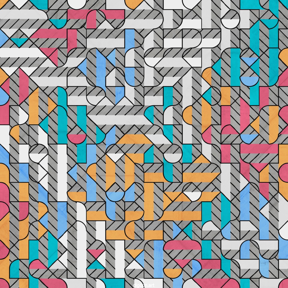 Artwork named: Mid-Century Kind Of Day