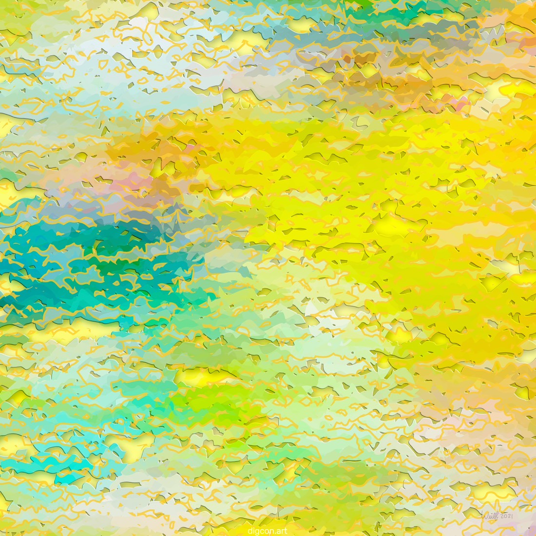 Artwork named: Mighty Yellow