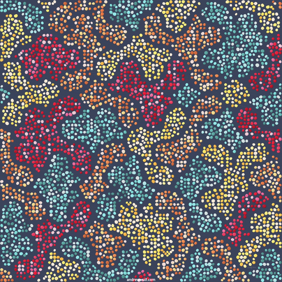 Artwork named: Mosaic Drops