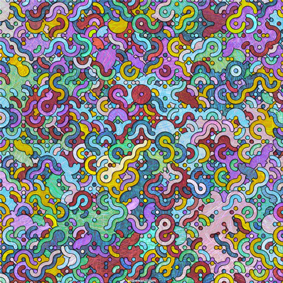 Artwork named: New Year's Curves