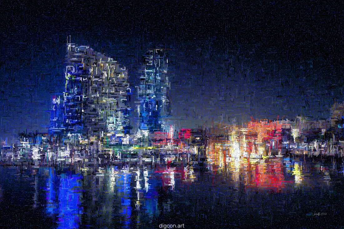 Artwork named: Night Scene