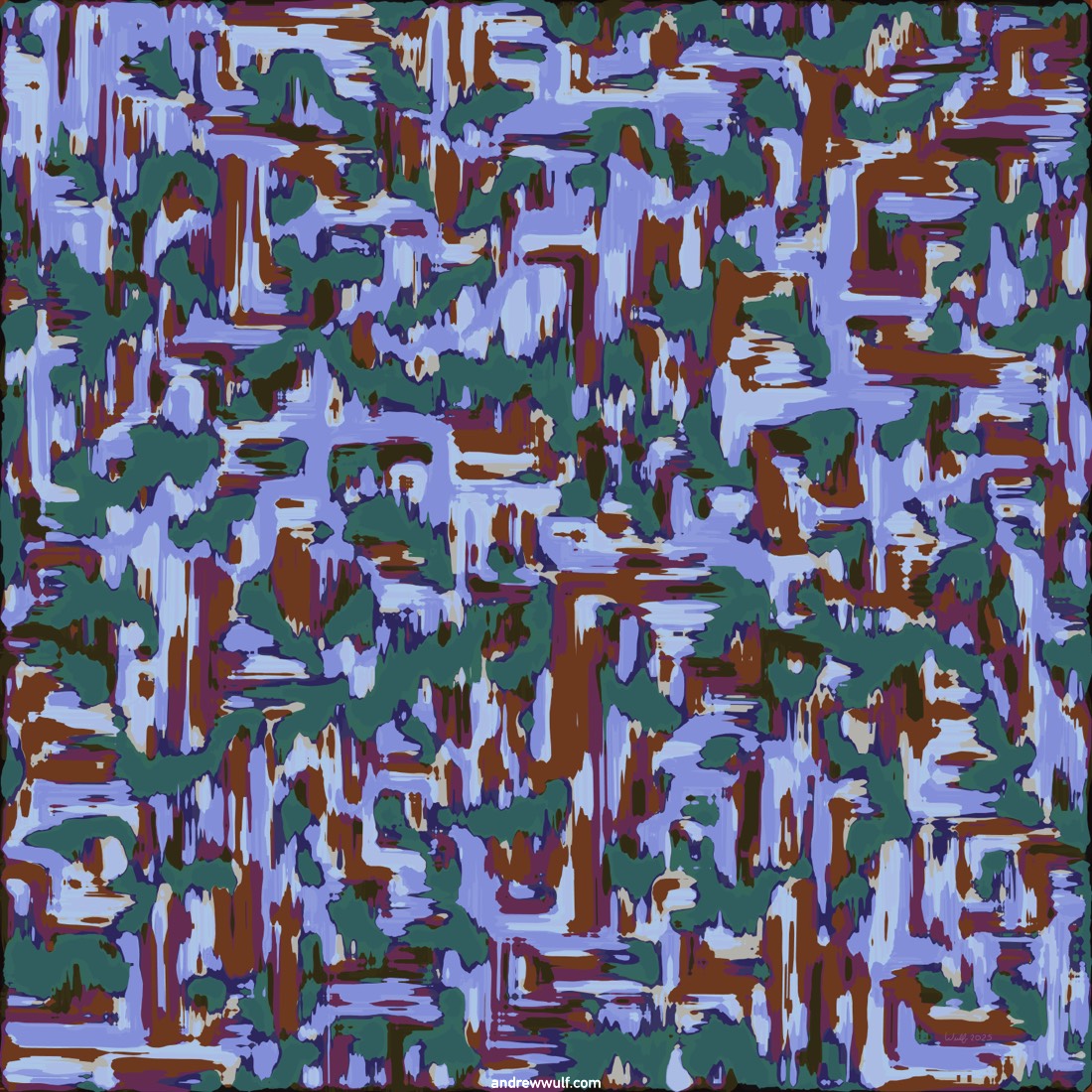 Artwork named: No One Expects Clyfford