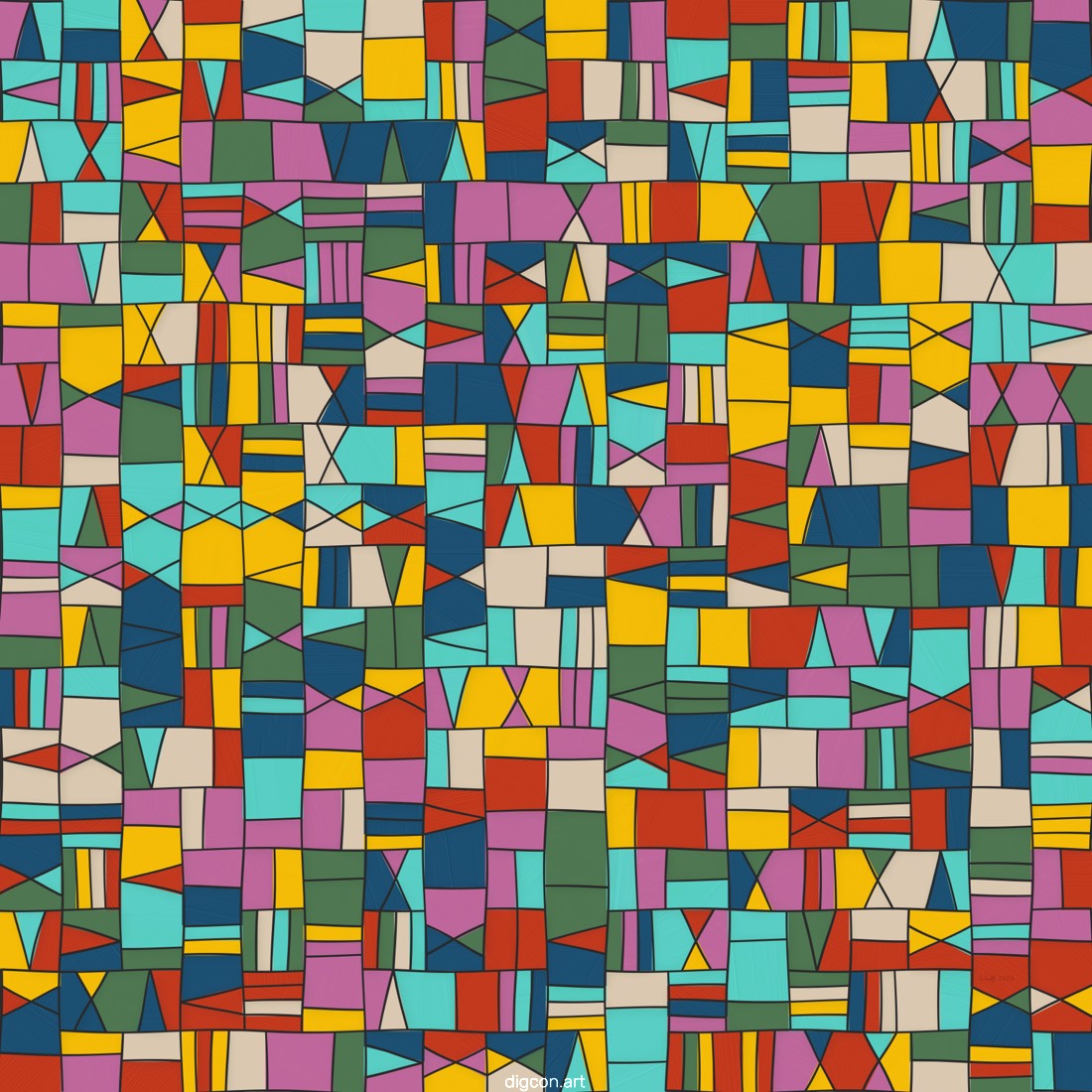 Artwork named: One Two Three Five Ten