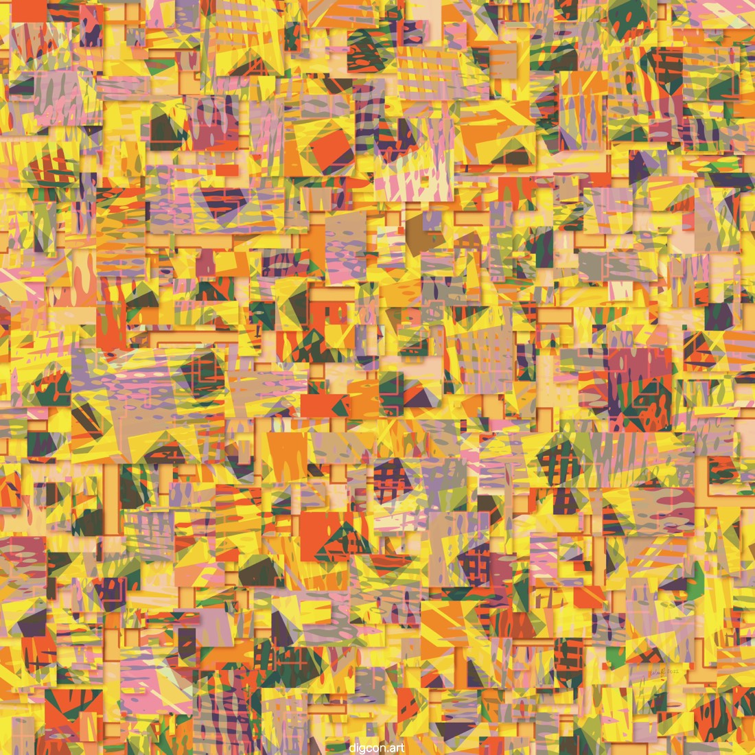 Artwork named: Orange Spread