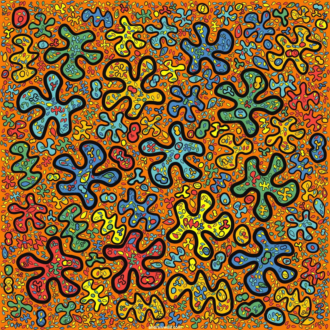 Artwork named: Orange With Leafy