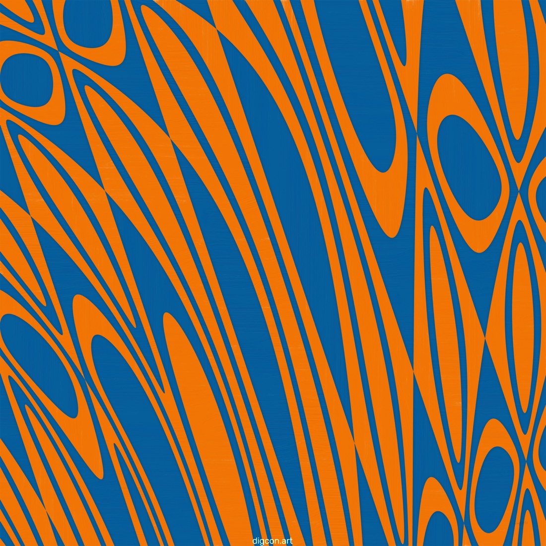 Artwork named: Orange-Blue