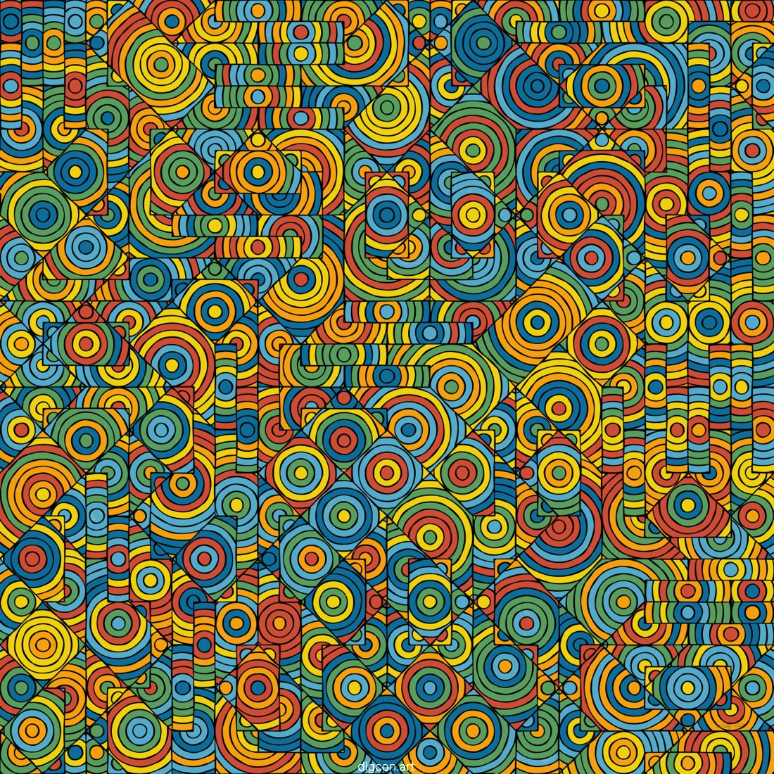 Artwork named: Oval City