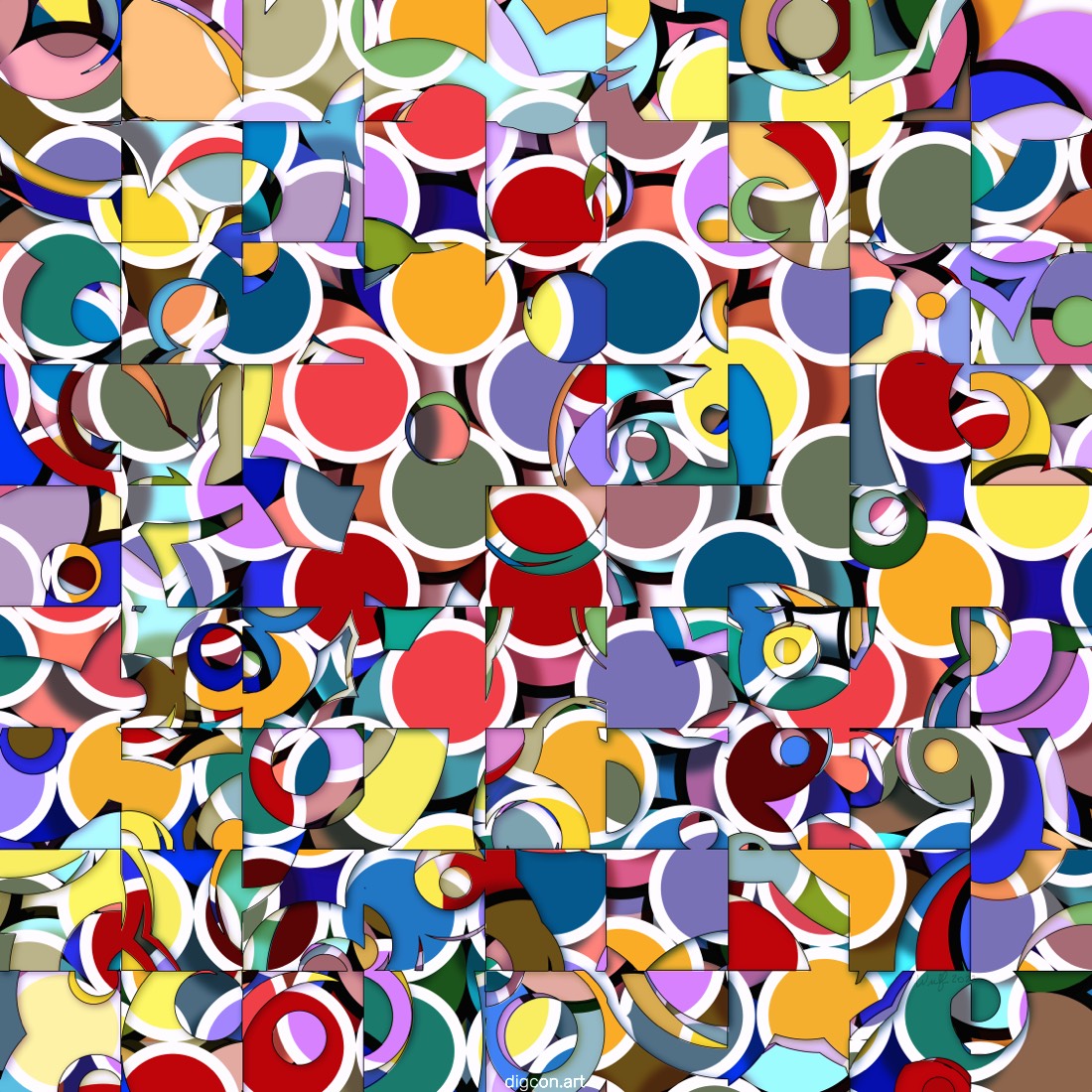 Artwork named: Paint Can Jumble