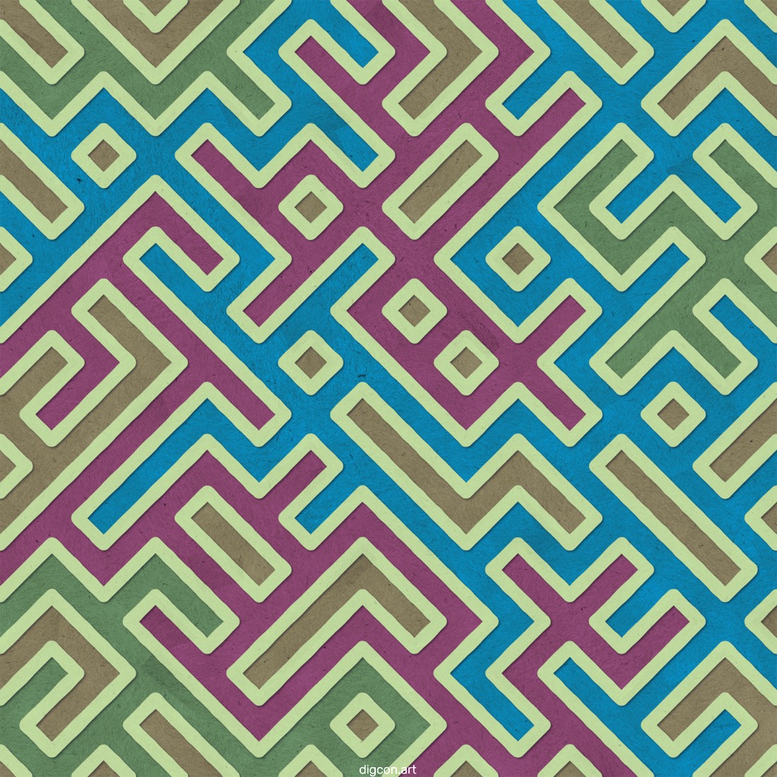 Artwork named: Paper City