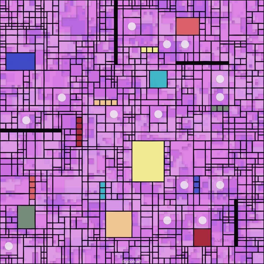 Artwork named: Partitions