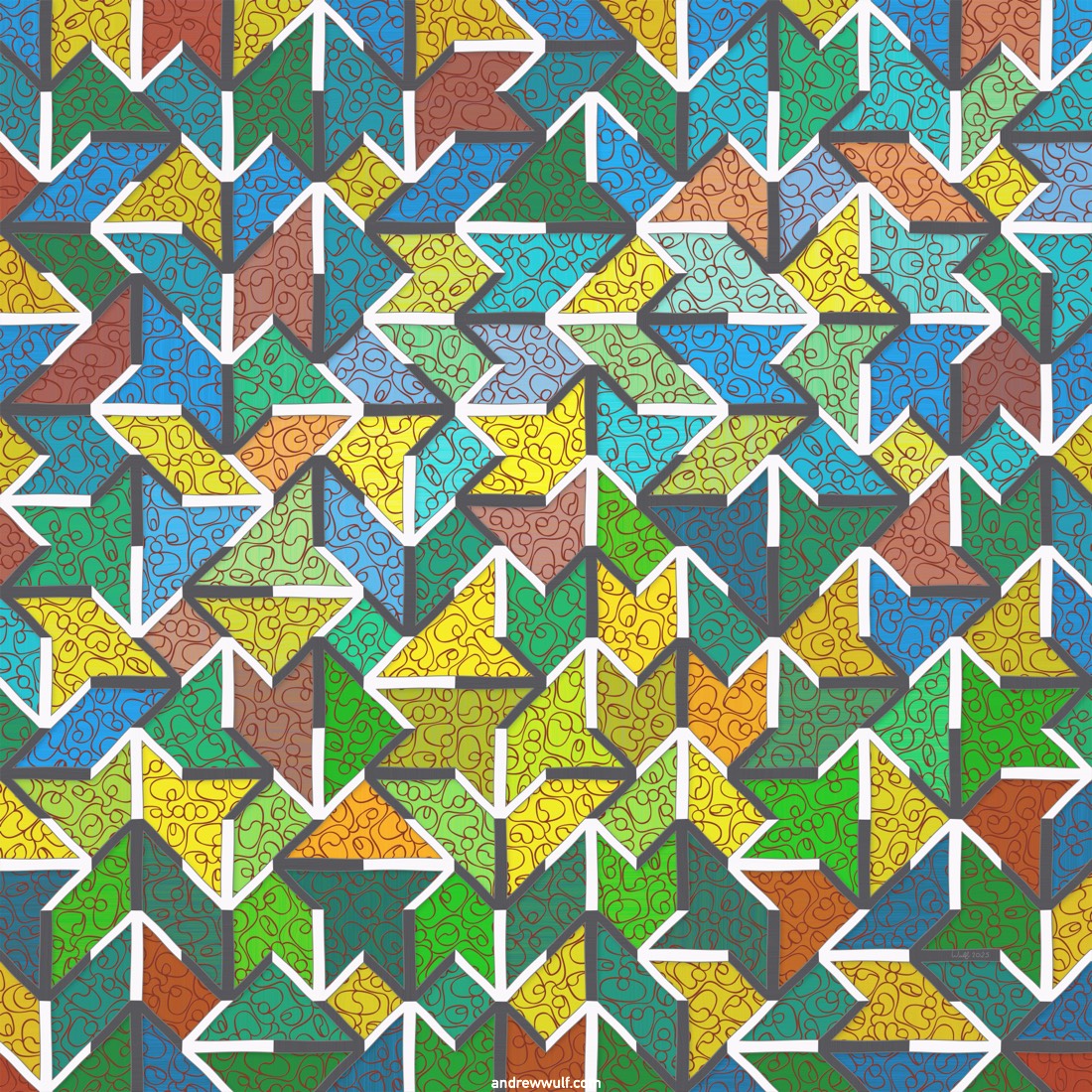 Artwork named: Past Is Future, Up Is Down