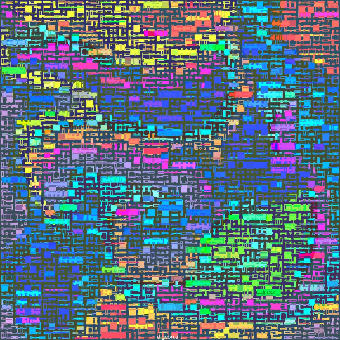 Artwork named: Pastel Connects