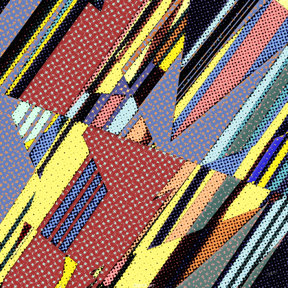 Artwork named: Patchwork II