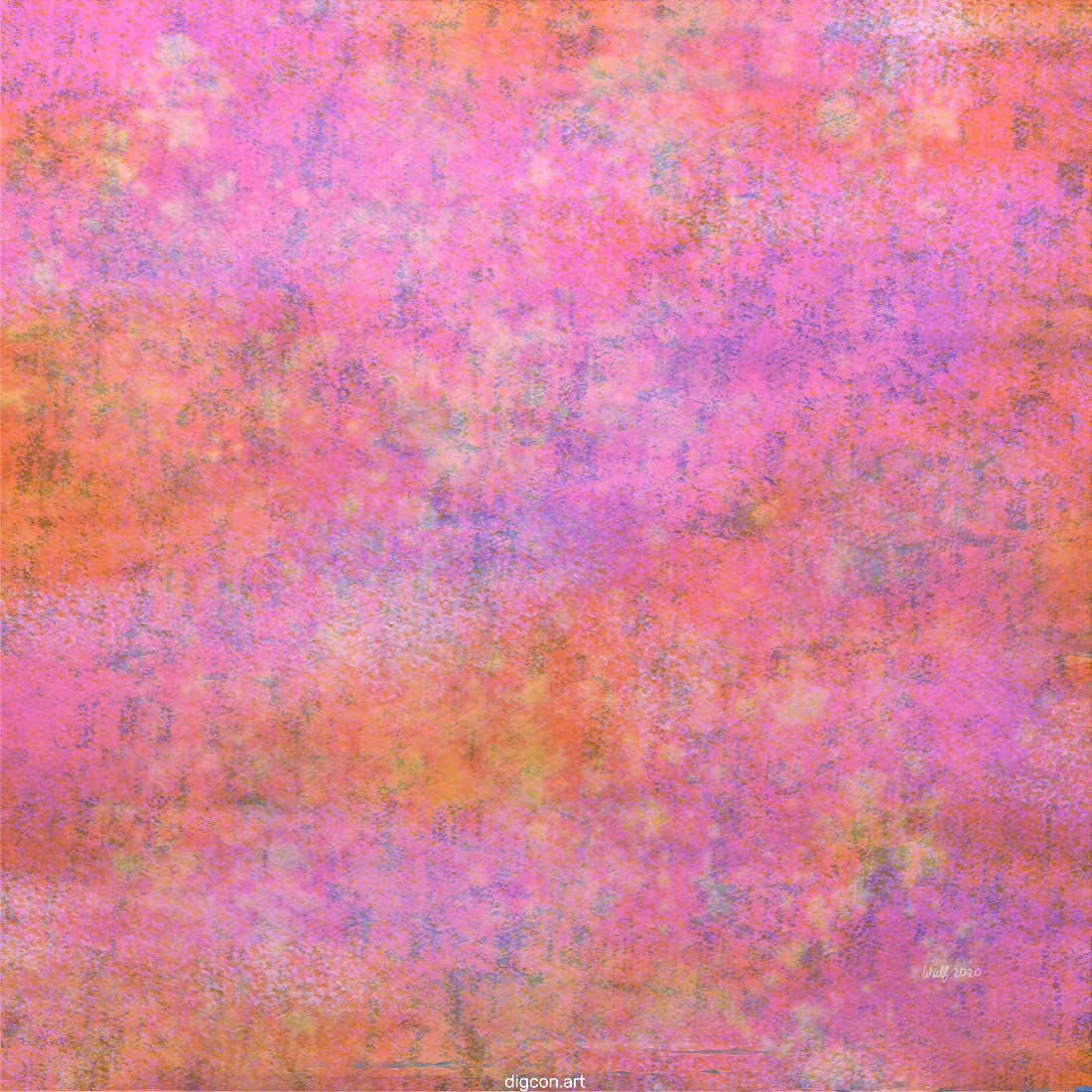 Artwork named: Pink Orange