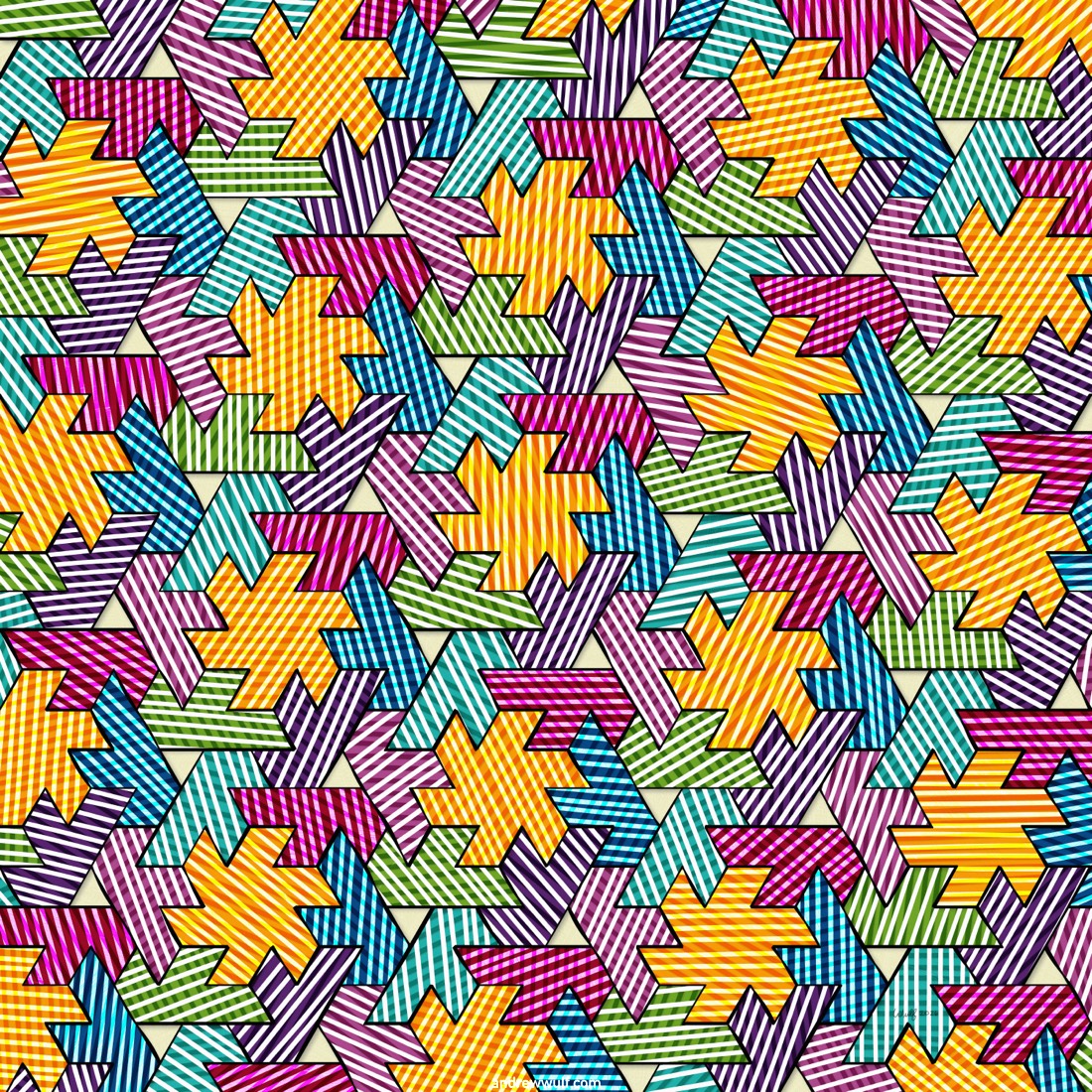 Artwork named: Pinwheel Quilt