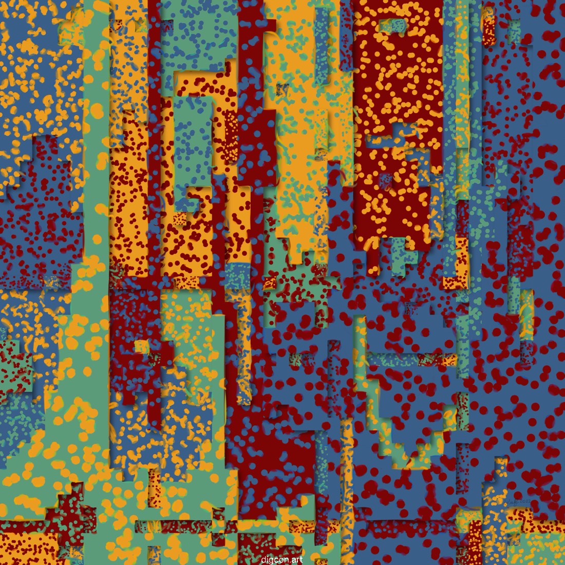 Artwork named: Points In The Paint