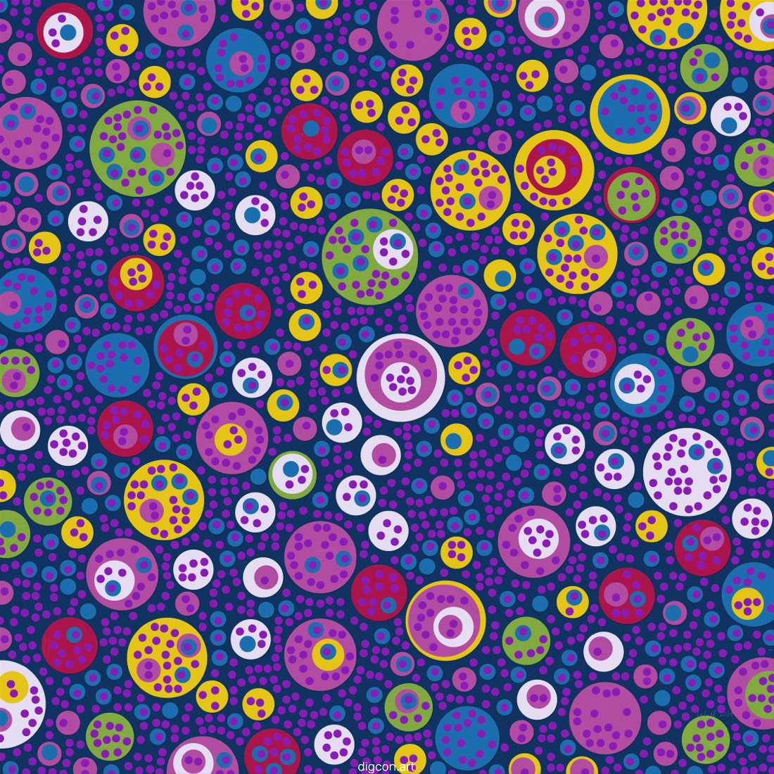 Artwork named: Purple Circle