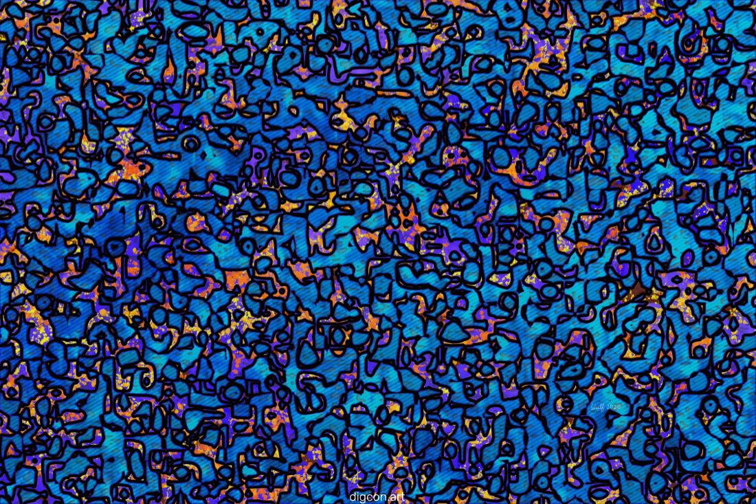 Artwork named: Purple Karma