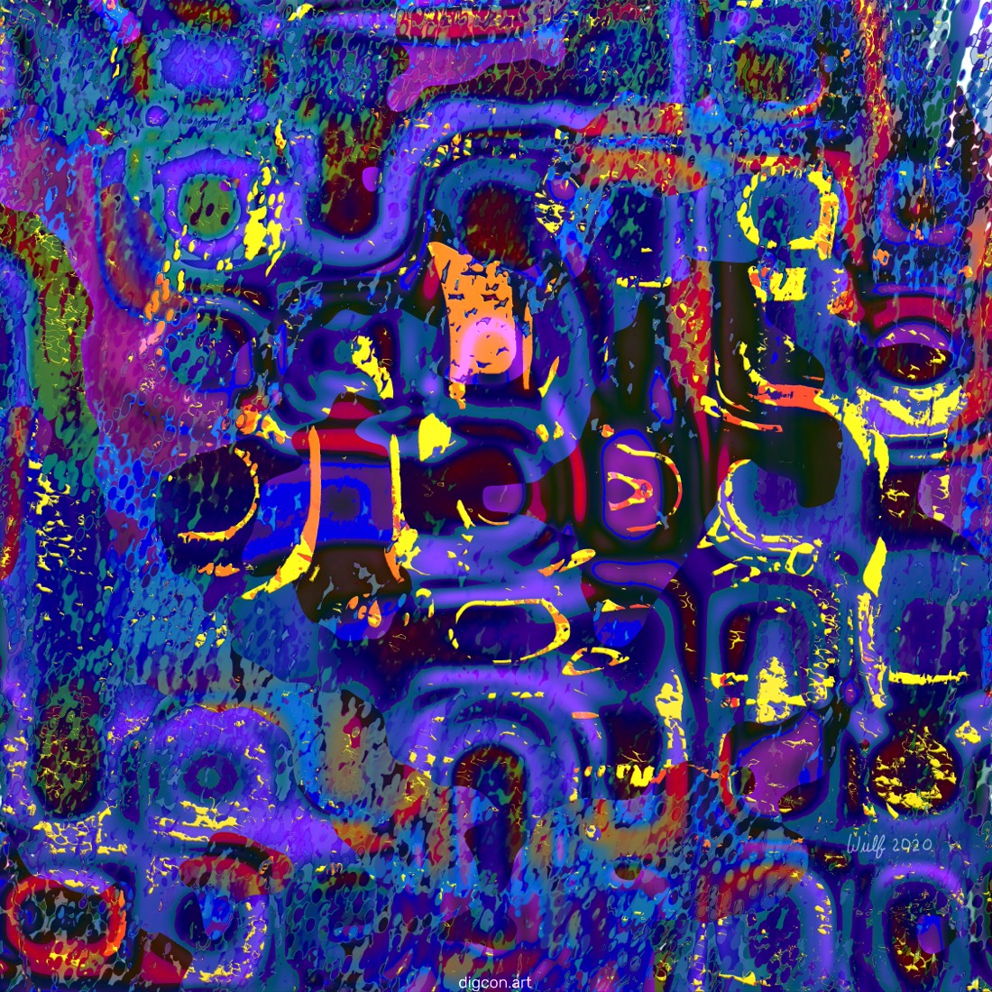 Artwork named: Purple Safari