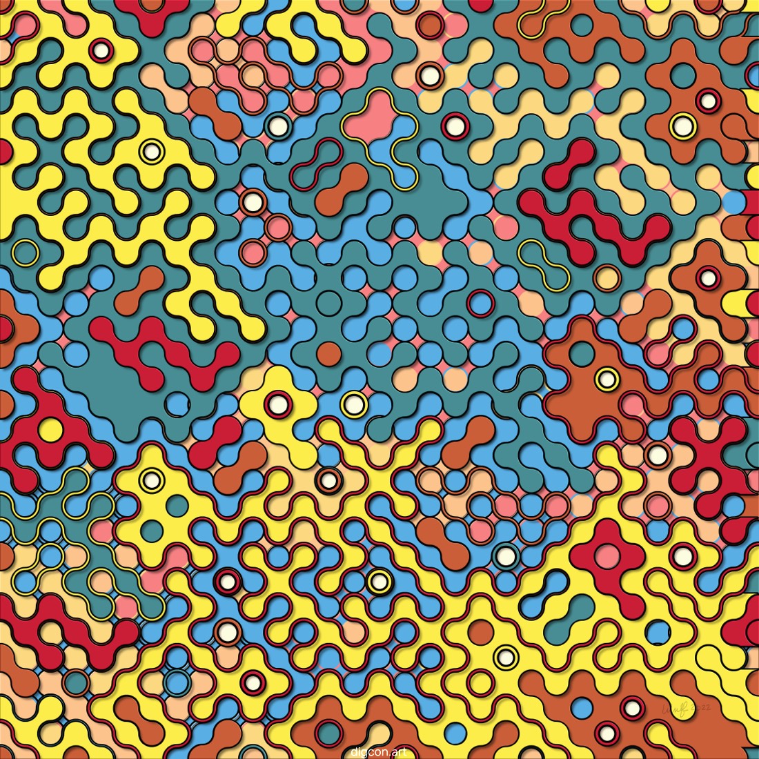 Artwork named: Push Button World