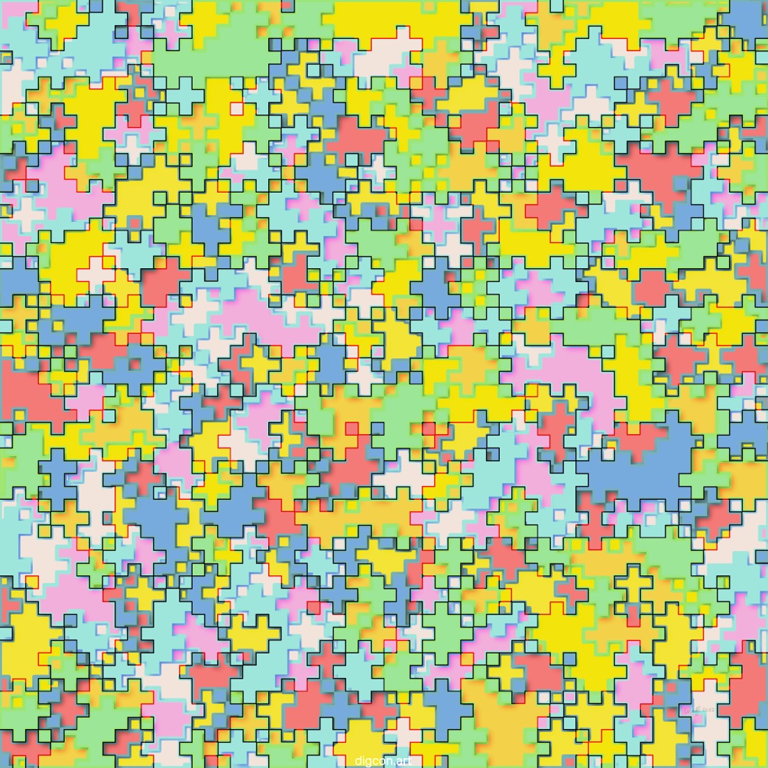 Artwork named: Puzzle Pieces