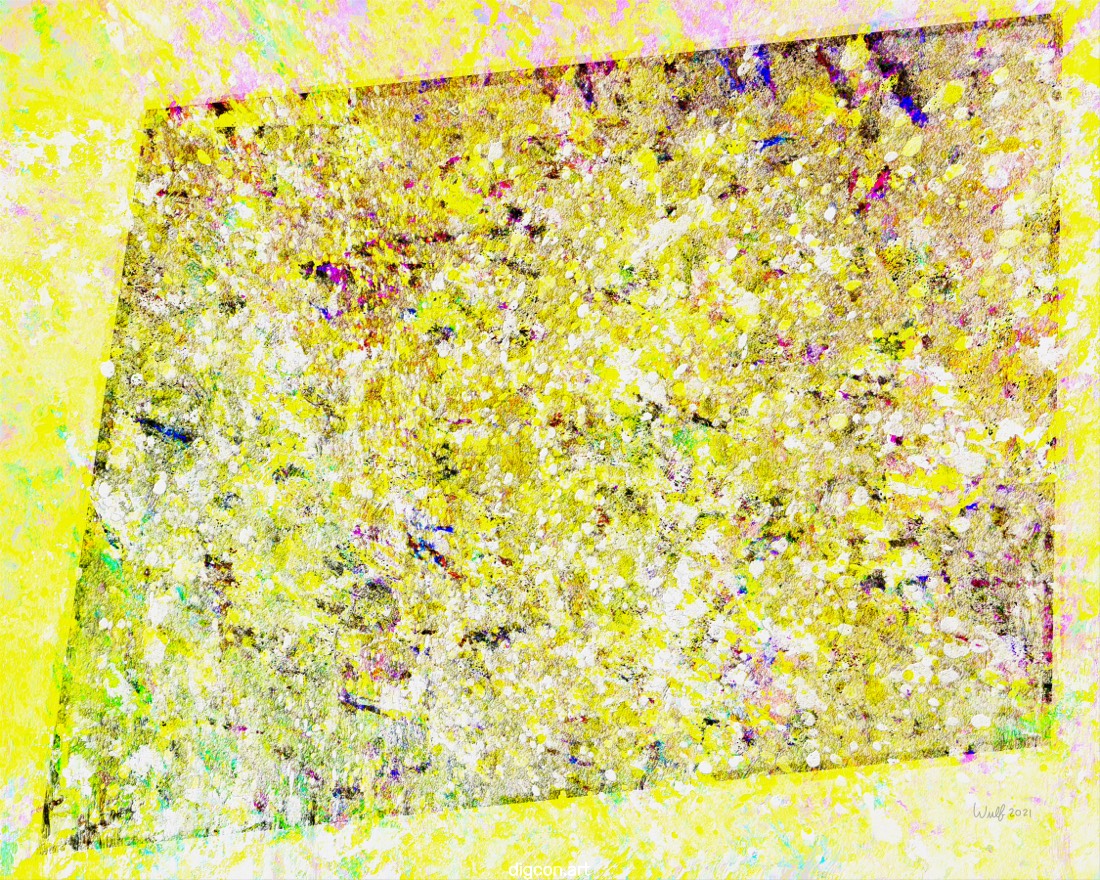 Artwork named: Quadrilateral In Yellow
