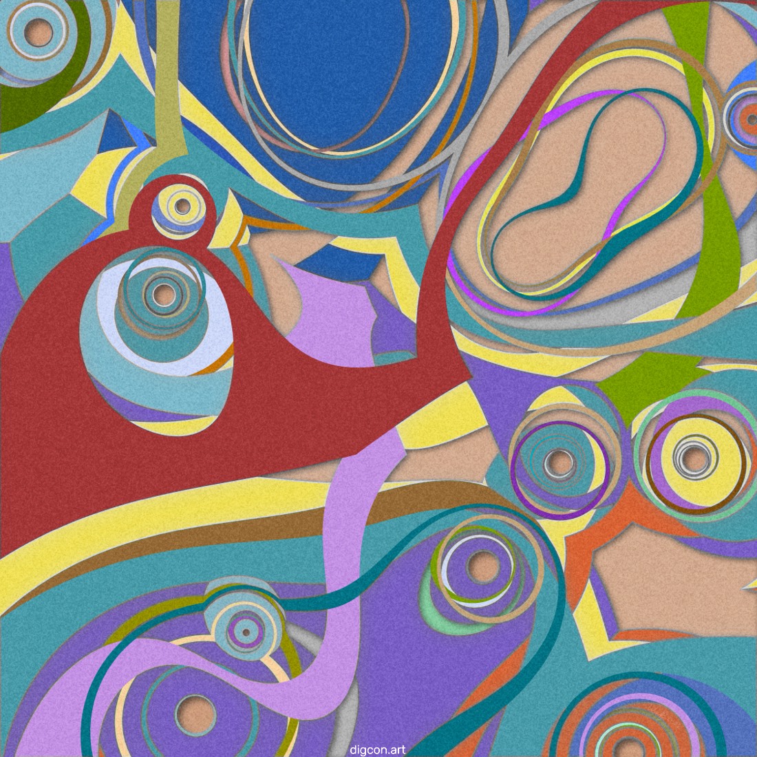 Artwork named: Quantum Loops
