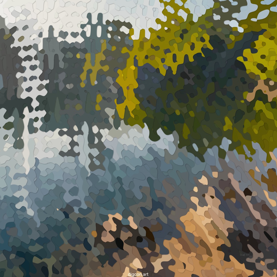 Artwork named: Quiet Lake