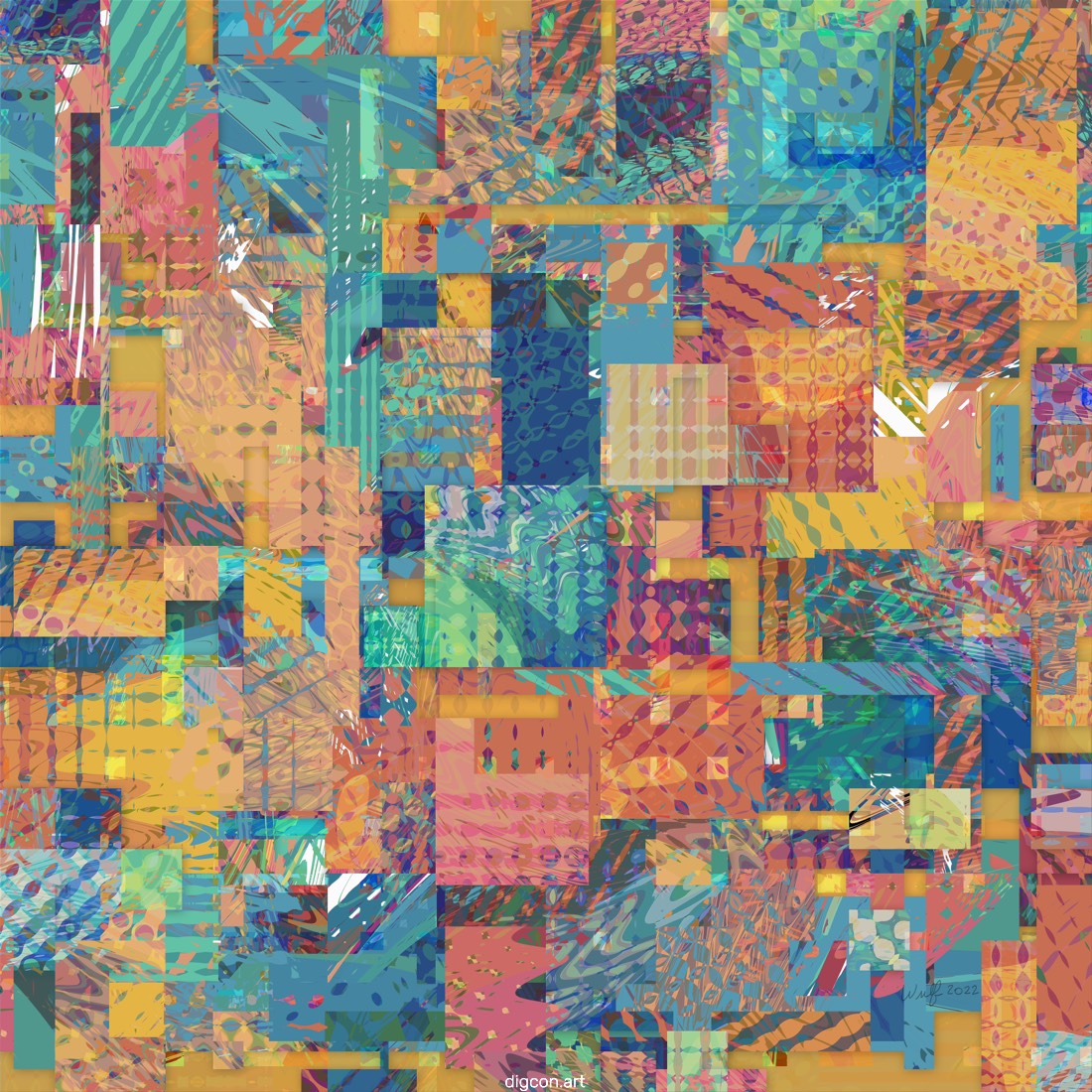 Artwork named: Quilted
