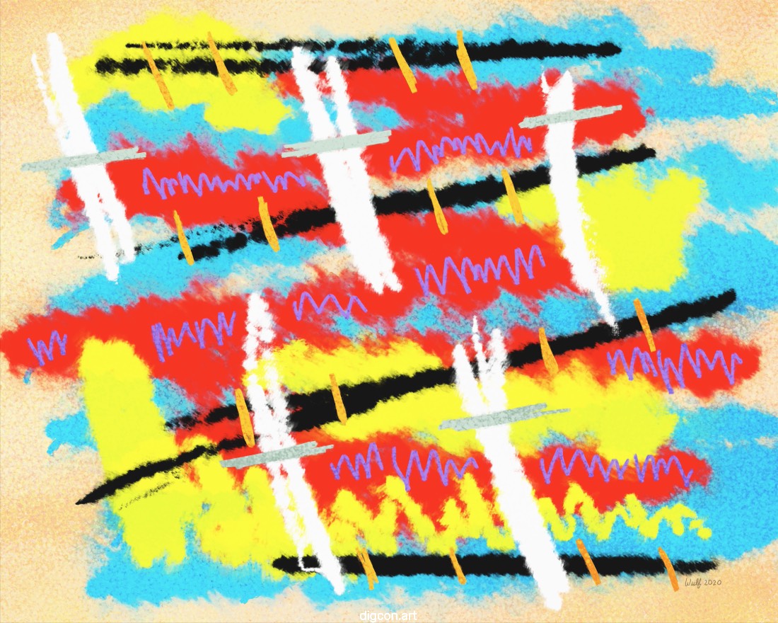 Artwork named: Rain Must Fall