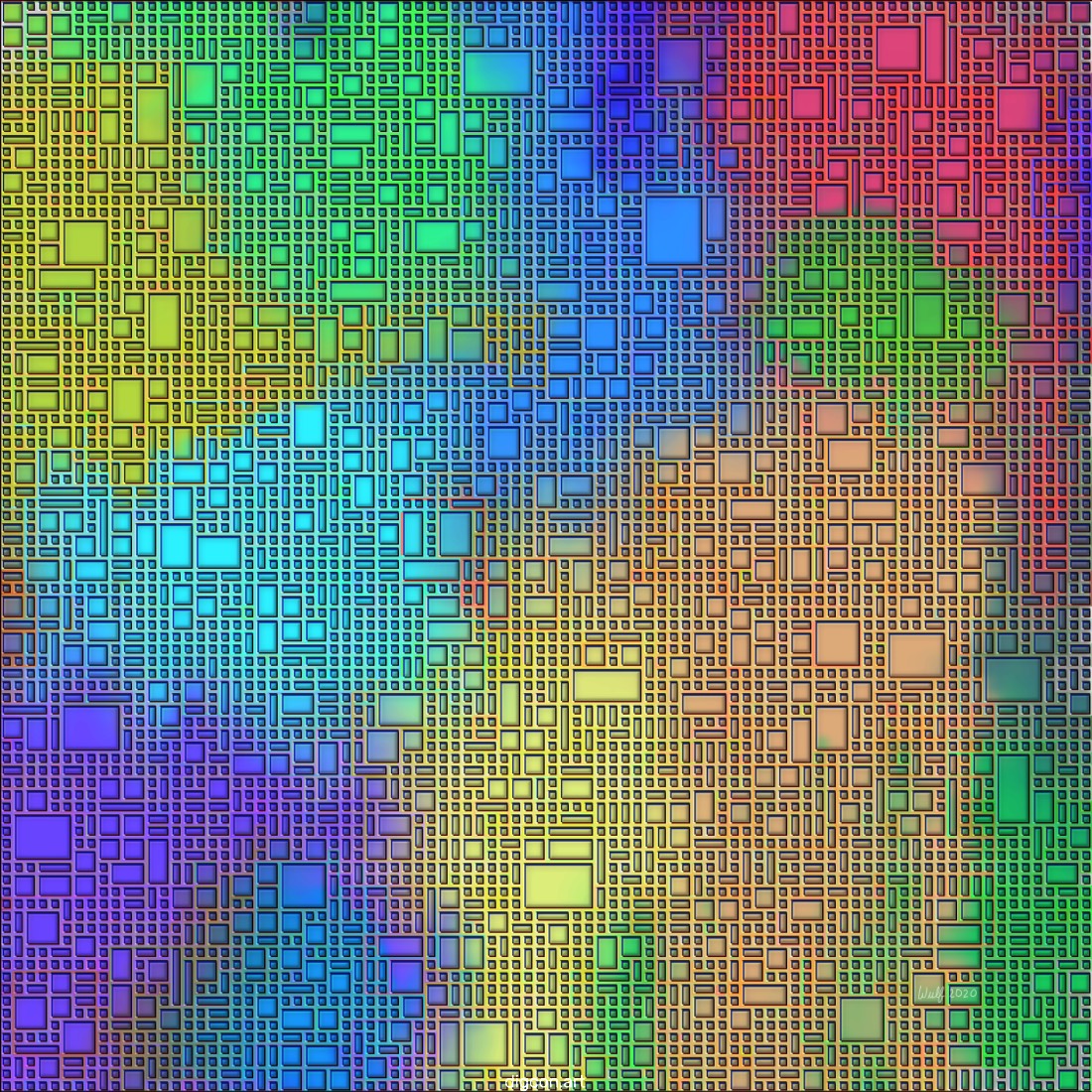 Artwork named: Rectangular TIling