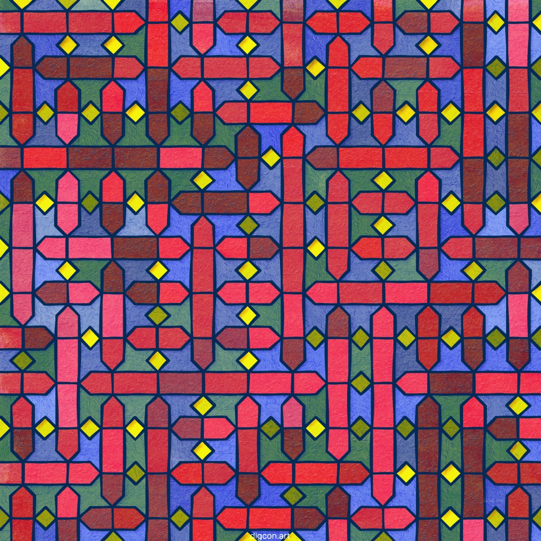 Artwork named: Red Grille