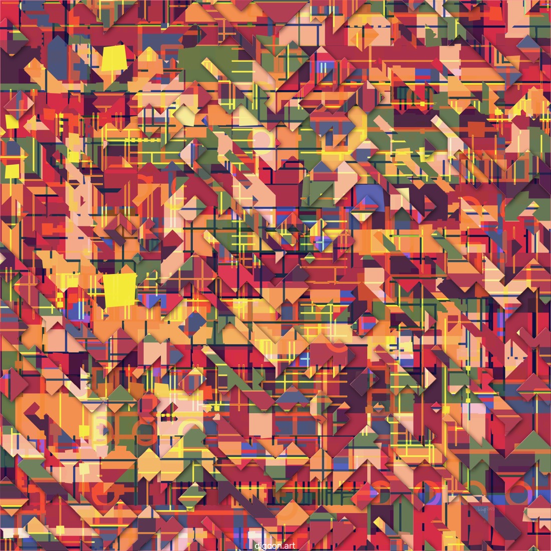 Artwork named: Red Letter Day