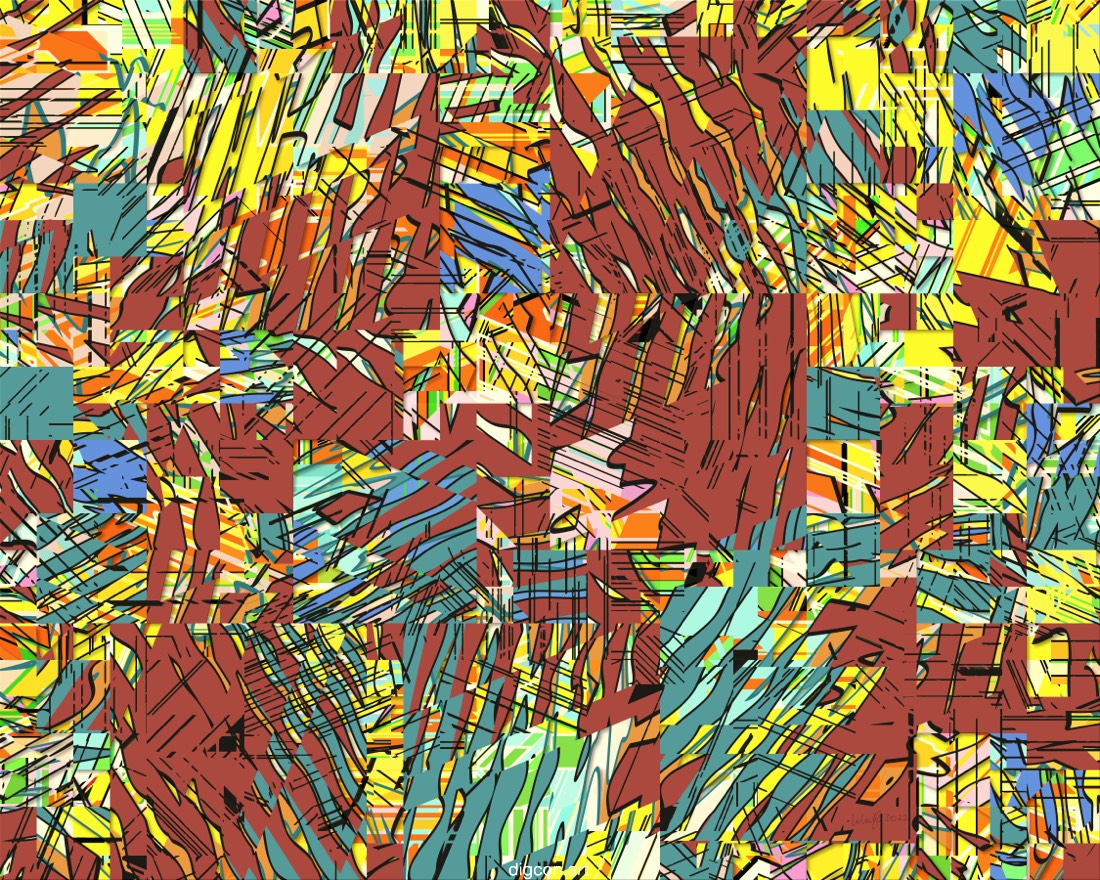 Artwork named: Red Ridges