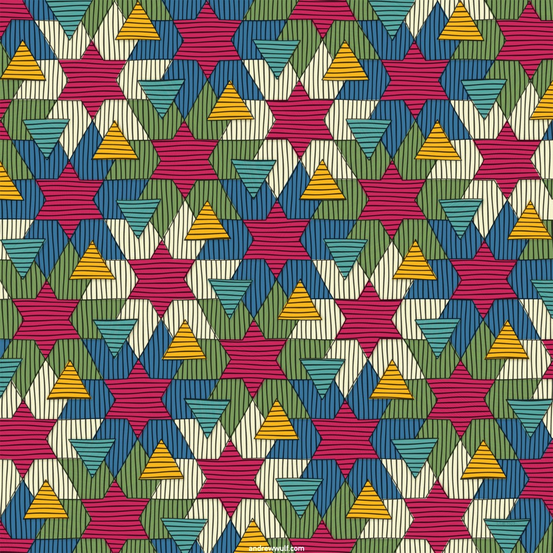 Artwork named: Red Stars