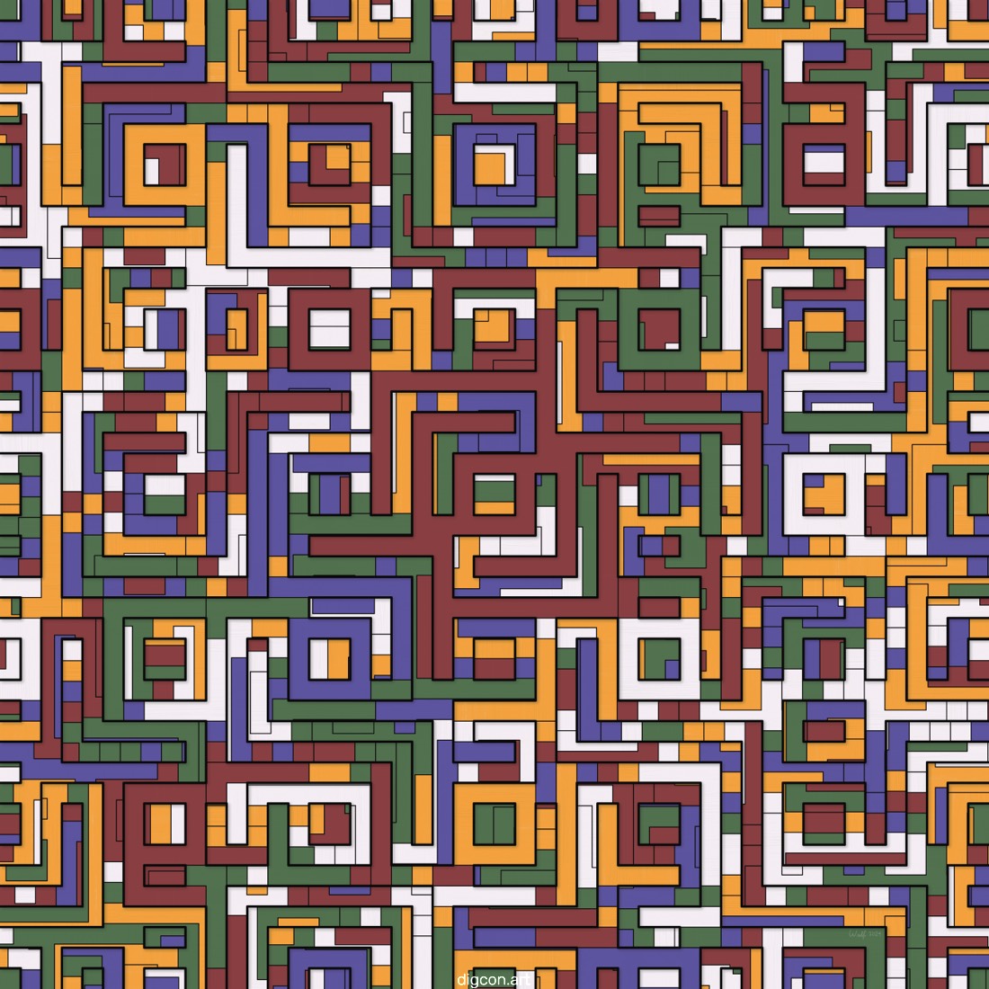 Artwork named: Reentrent Tile