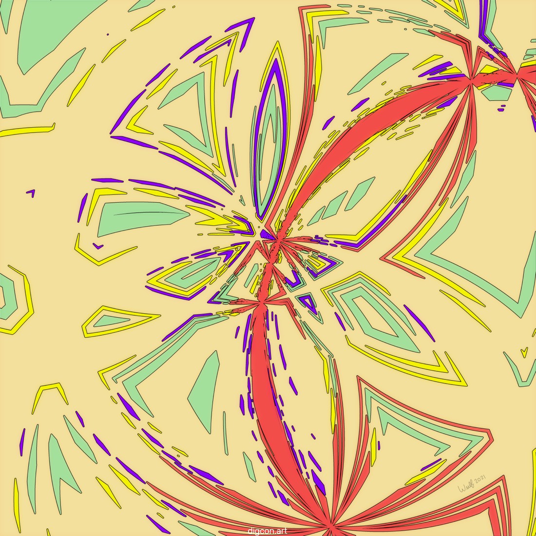 Artwork named: Ribbons And Bows