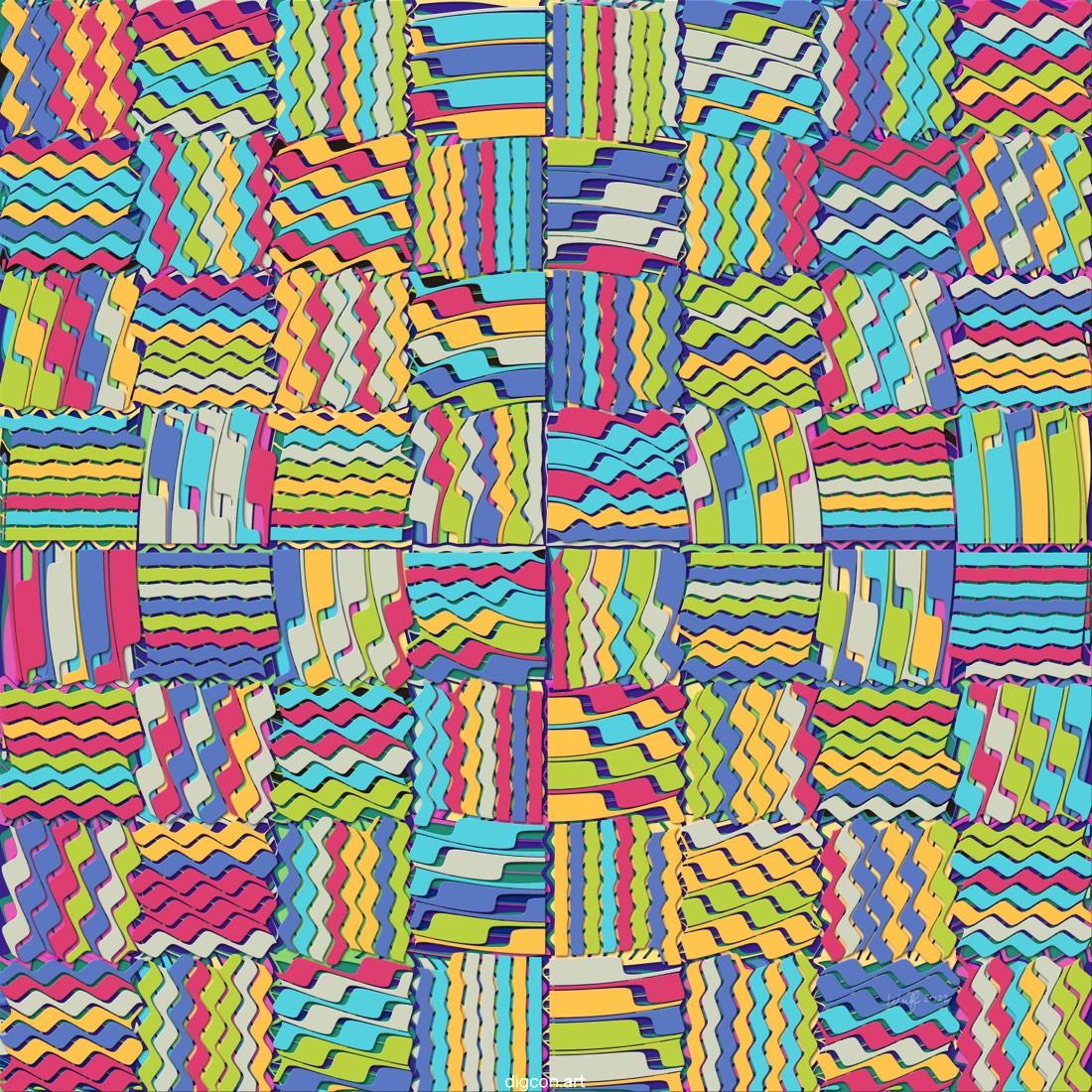 Artwork named: Ride The Wave