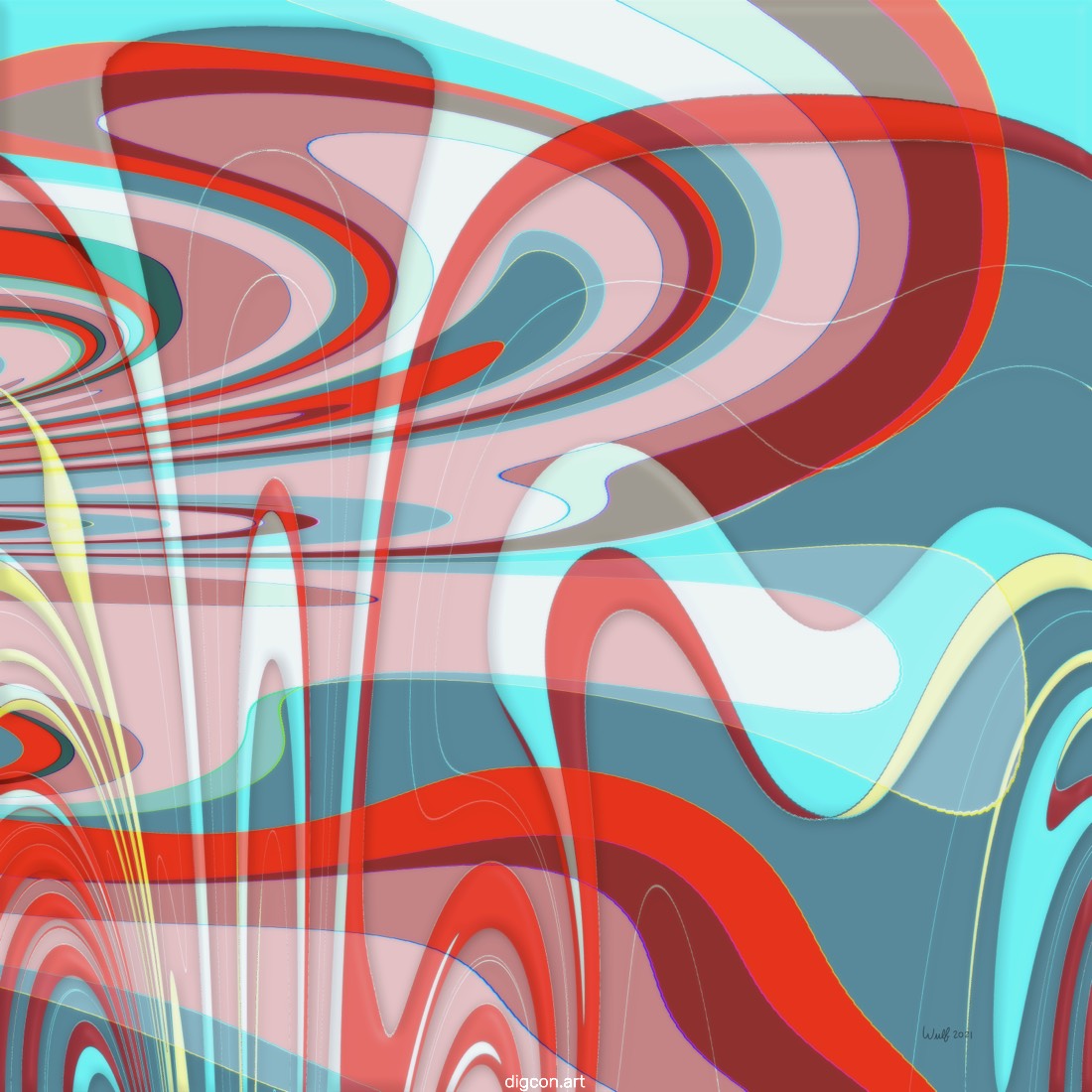 Artwork named: Ride The Waves