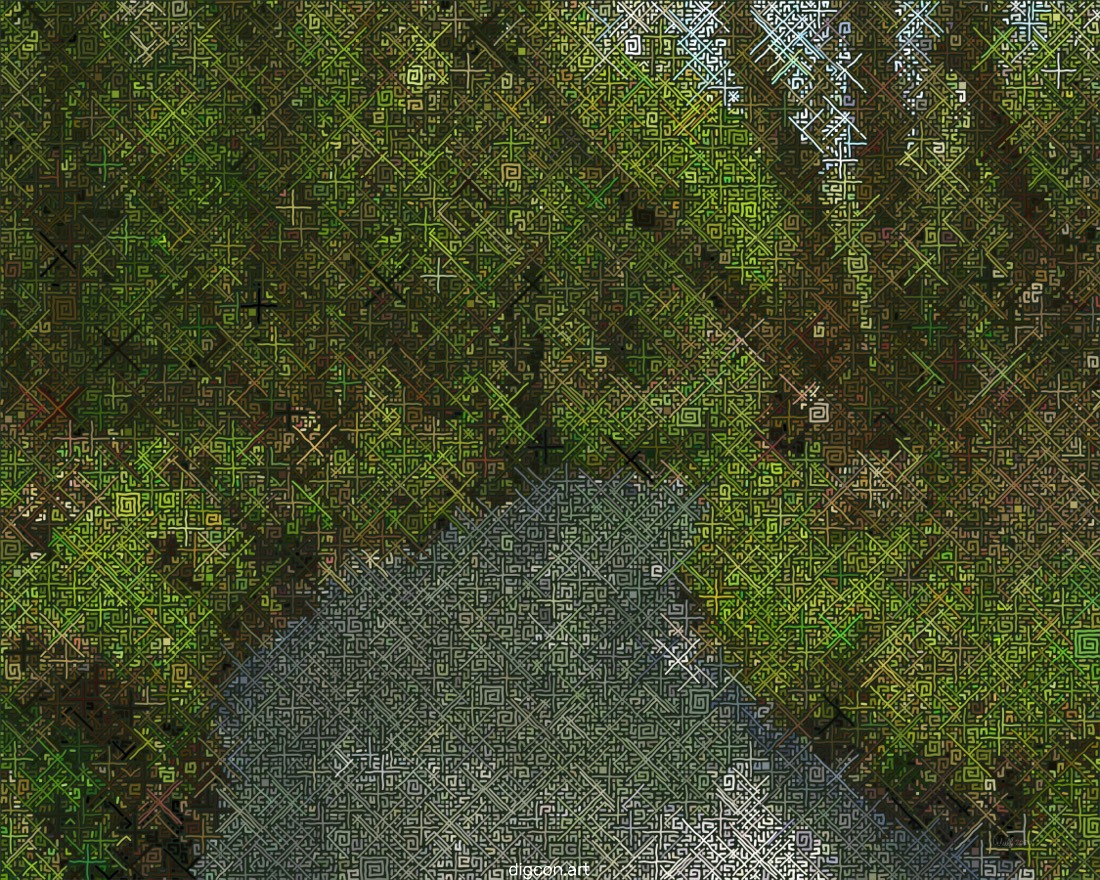 Artwork named: River In The Woods