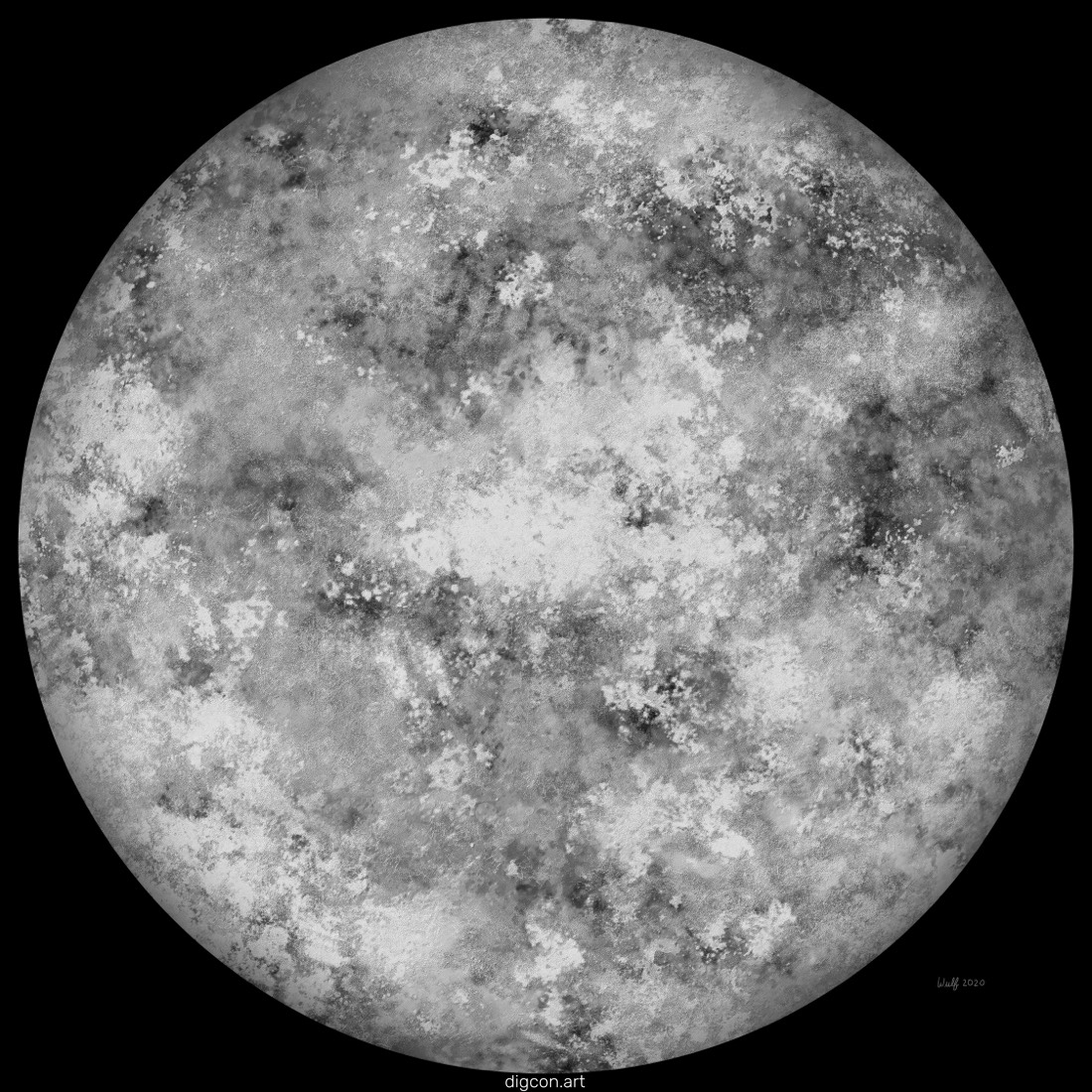 Artwork named: Rogue Moon