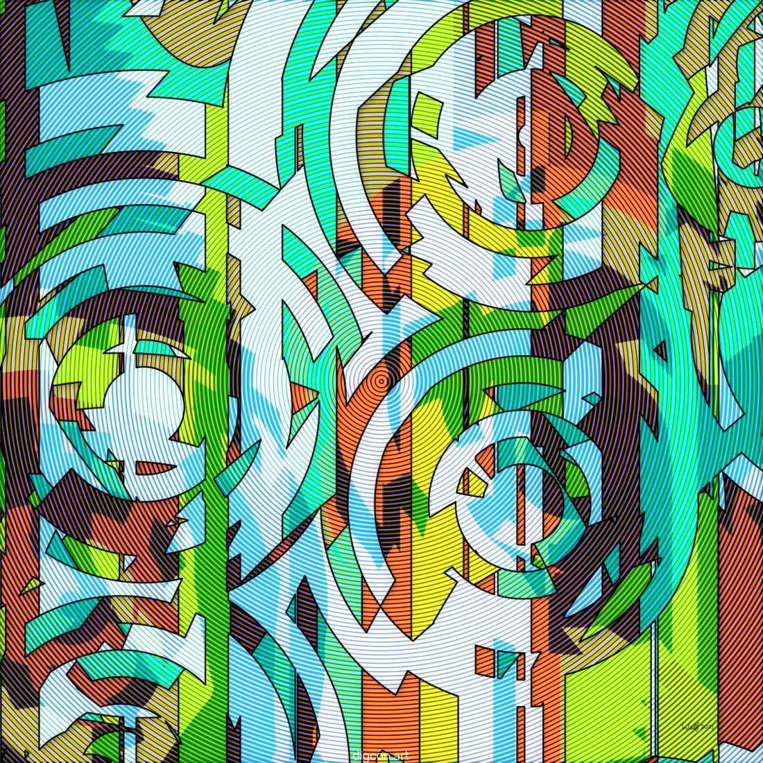 Artwork named: Round And Round We Go