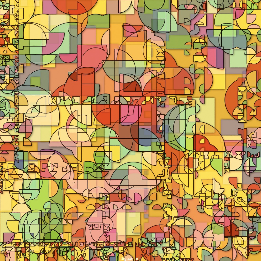 Artwork named: Round It Up