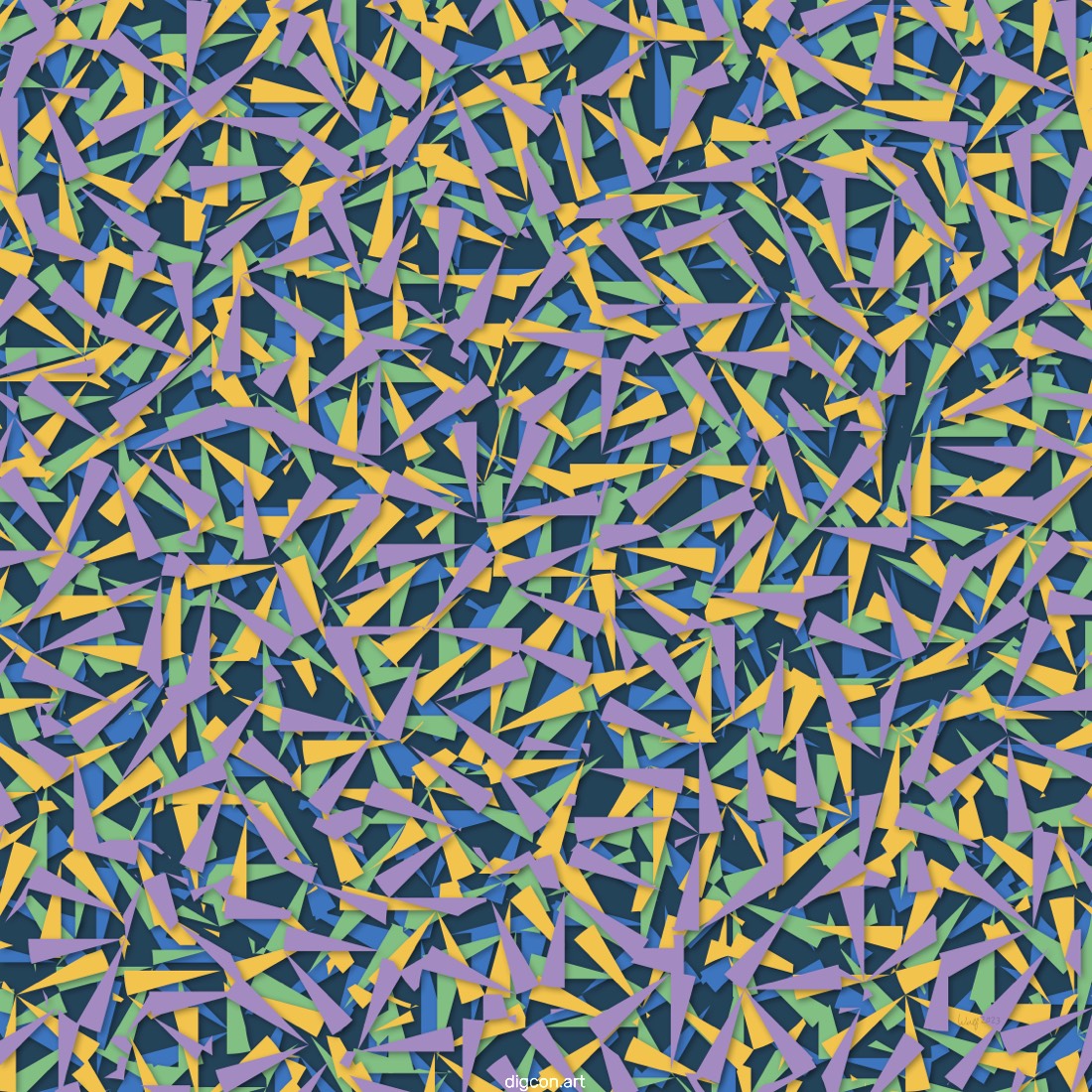 Artwork named: Scattered Pieces