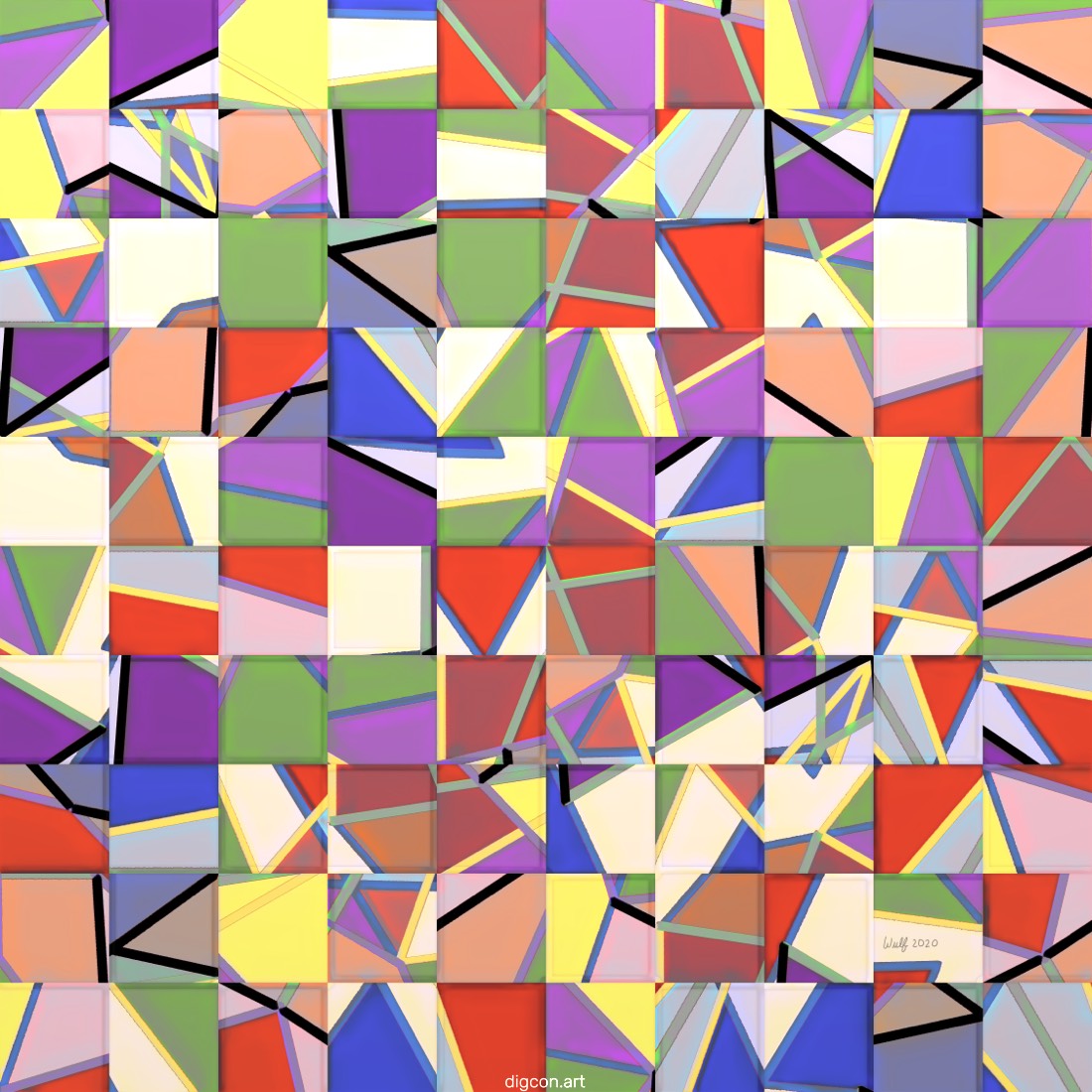 Artwork named: Scrambled